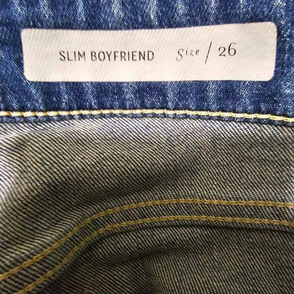 Anthropologie Pilcro and the Letterpress Jeans Size 26 Slim Boyfriend Casual - Picture 5 of 6